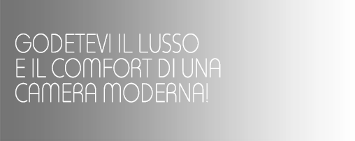 GODETEVI IL LUSSO E IL COMFORT DI UNA CAMERA MODERNA!